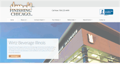 Desktop Screenshot of finishingchicago.com